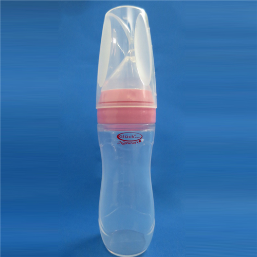 Bán Bình thìa ăn dặm silicone Gluck Baby (120ml)