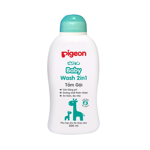 Bán Sữa tắm gội toàn thân Pigeon 200ml