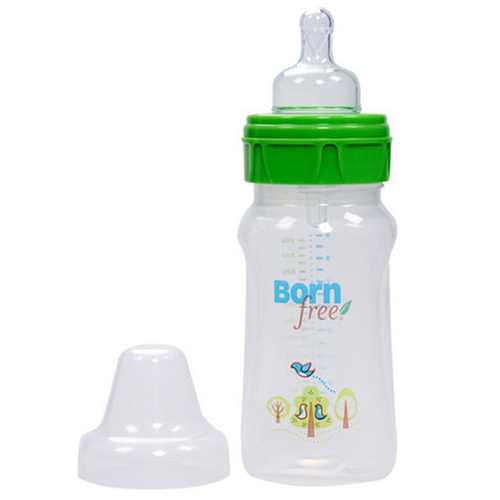 Bán Bình sữa Born Free 260ml (nhựa PP BPA free, núm silicone)
