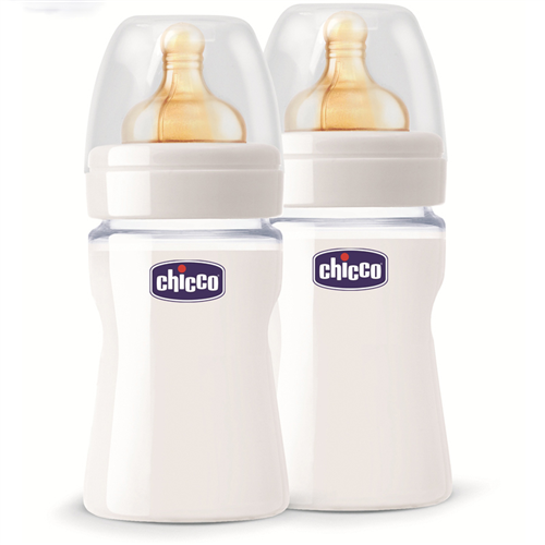 Bán Bình sữa Chicco Wellbeing 150ml (nhựa PP, núm cao su)
