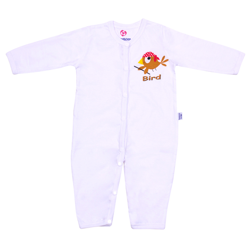 Bán Body dài tay liền quần Lovemom (màu trắng)