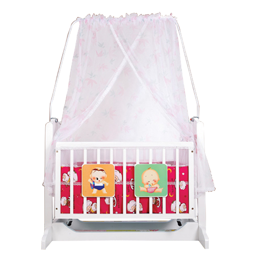 Bán Nôi trẻ em Gỗ Đại Long Hưng màu trắng (bán tại TP.HCM)