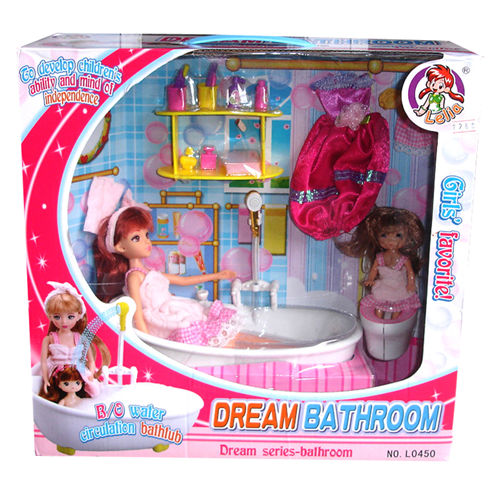 Bán Đồ chơi búp bê Baby bồn tắm 0450