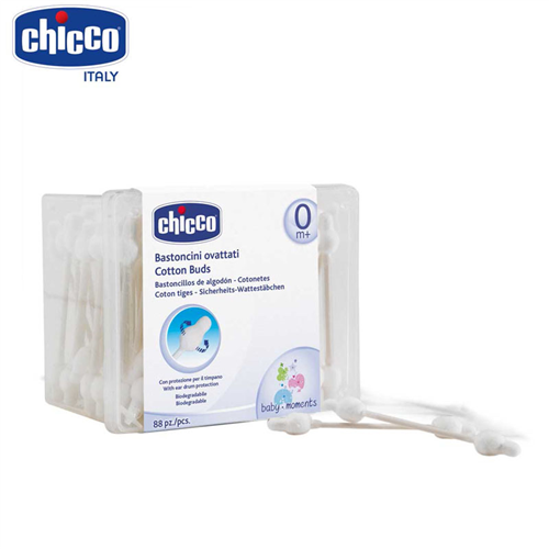 Bán Bông tăm có đầu bảo vệ Chicco 88 pcs