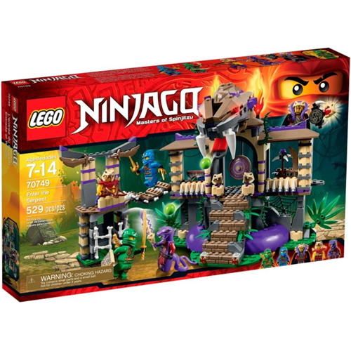 Bán Lego Ninjago 70749 – Xâm nhập hang rắn