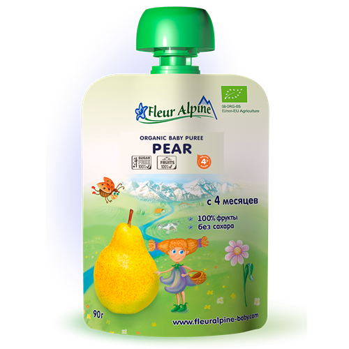 Bán Dinh dưỡng trái cây Fleur Alpine Organic Lê