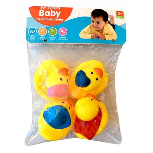Bán Đồ chơi bóp chít vịt cá vàng, vịt đội nón
