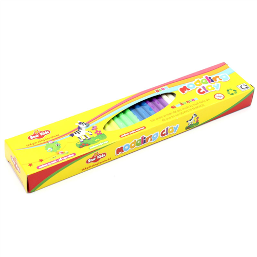 Bán Đồ chơi đất nặn 10 màu 170g - Star Kids K-170/10C