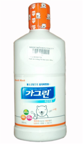 Bán Nước súc miệng trẻ em Hàn Quốc 380ml