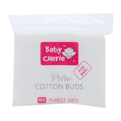 Bán Bông tăm trẻ em Baby Cherie (200 que/túi)