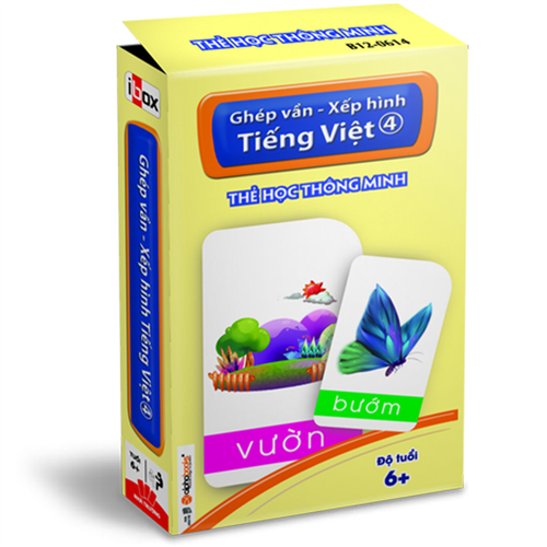 Bán Thẻ học thông minh - Ghép vần - Xếp hình Tiếng Việt 4