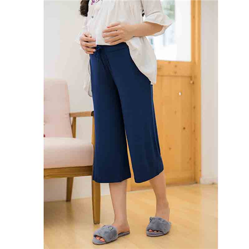 Bán Quần bầu lửng ống rộng Emum (xanh biển)