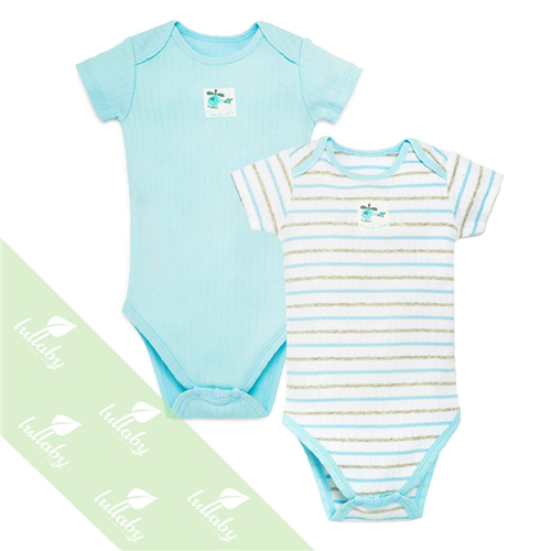Bán Set 02 body cộc tay Lullaby vai chồm (màu xanh)