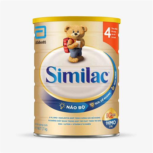 Bán Sữa Similac IQ Plus HMO số 4 Gold - 1700g (2-6 tuổi)