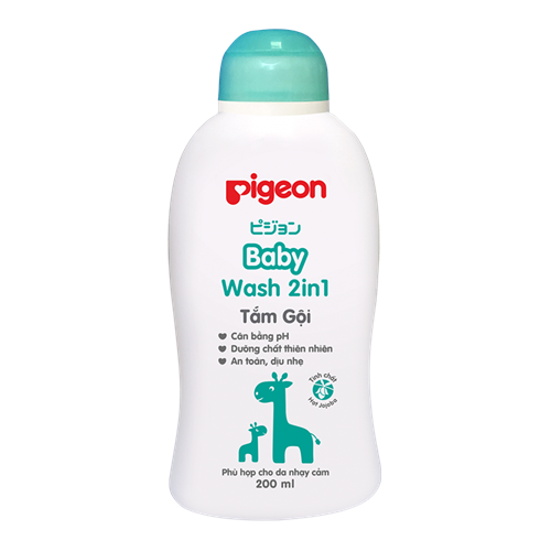 Bán Tắm gội dịu nhẹ Pigeon hương Jojoba 2in1 (200ml)