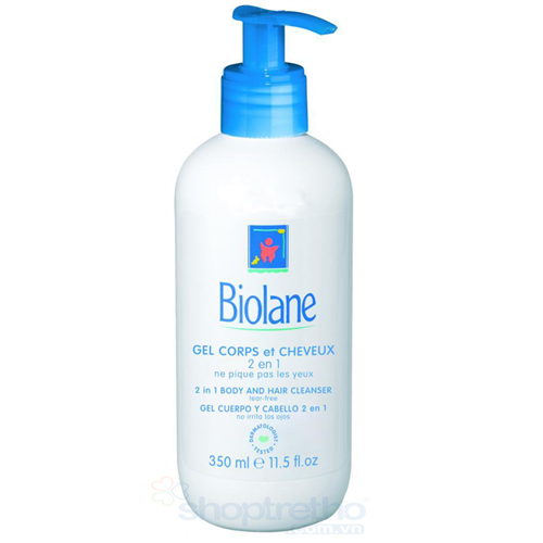 Bán Tắm gội 2 trong 1 Biolane 350ml