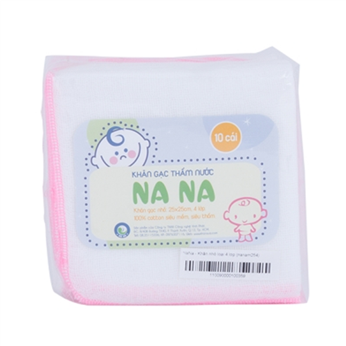 Bán Khăn sữa 4 lớp Nana loại nhỏ cho bé