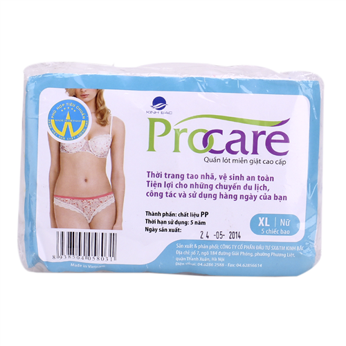 Bán Quần lót giấy Procare (5 chiếc/gói)