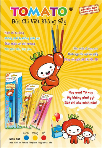 Bán Bút chì viết không gẫy Tomato