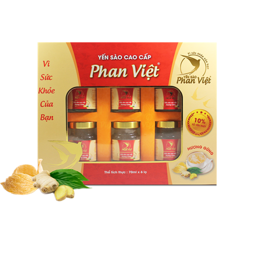 Bán Hộp quà - Tổ yến chưng sẵn Hương gừng