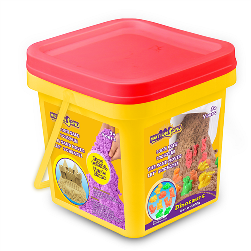 Bán Bộ chơi cát Motion Sand tạo hình các loại khủng long (hộp nhựa)