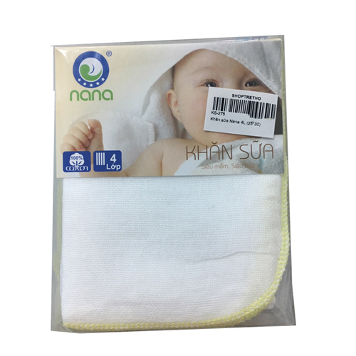Bán Khăn sữa sơ sinh Nana 4 lớp cho bé