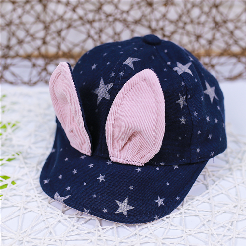 Bán Mũ lưỡi trai nỉ in hình mèo (6-24M)