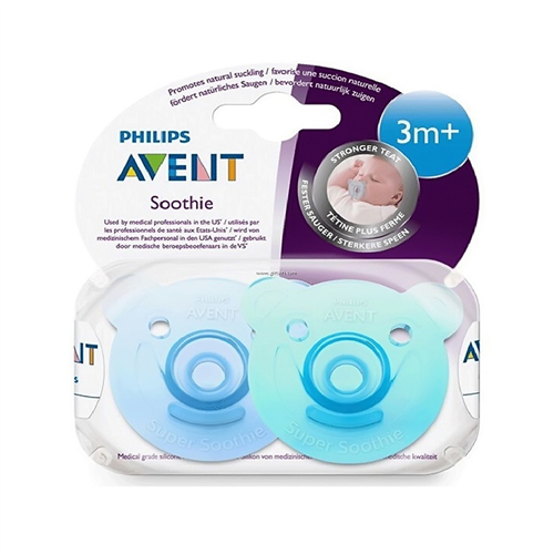 Bán Ty ngậm silicone chuẩn y tế Avent 3M+ SCF194.03 (giá bán lẻ)