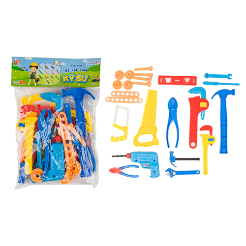 Bán Đồ chơi túi kìm búa Kỹ sư HT7824 (30x21cm)