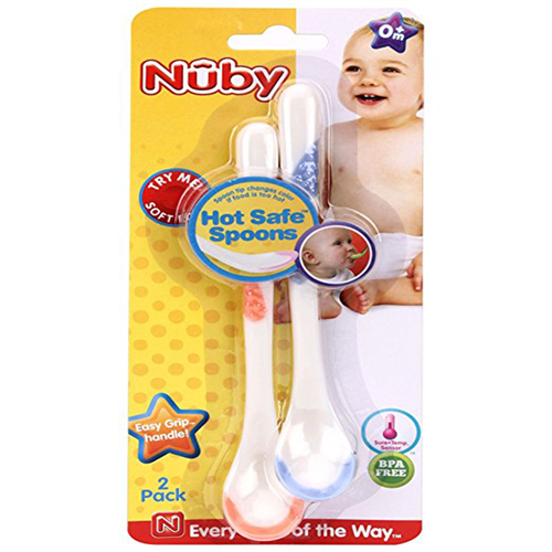 Bán Bộ thìa cán dài báo nhiệt Nuby 5247