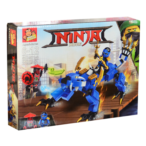 Bán Hộp lắp ráp Ninja movie, Ninja sấm sét 219pcs SX.3021-3