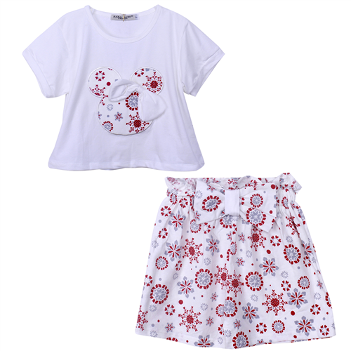 Bán Bộ quần áo croptop chipo Zara TE0609 (1 – 7 tuổi)