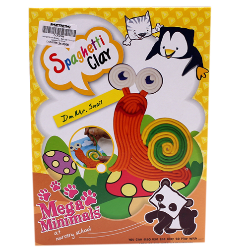 Bán Đất nặn hình sợi Mega Minimals Mr Snail