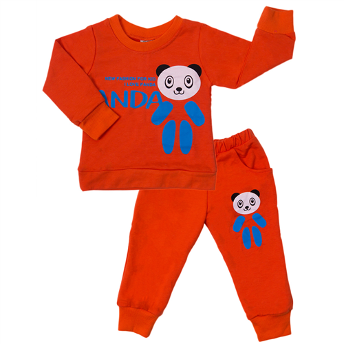 Bán Bộ nỉ da cá in hình gấu Panda (1-6T)