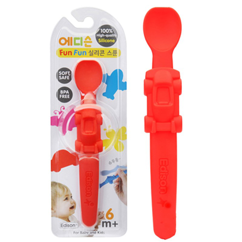 Bán Thìa ăn dặm silicone Edison EC304083OTD Hàn Quốc hình ô tô