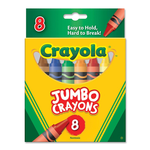 Bán Bút sáp 8 màu (loại lớn) - Crayola 5203891010