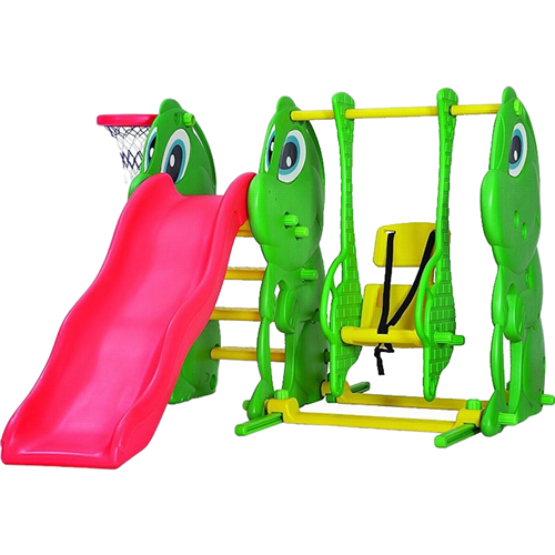 Bán Cầu trượt hình con khủng long có xích đu LA529