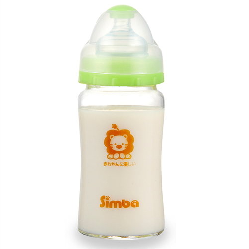 Bán Bình sữa hồ lô cổ rộng thủy tinh nhẹ 240ml S6905