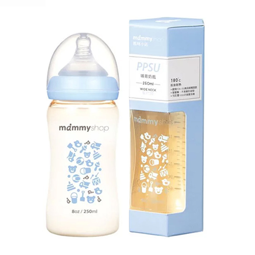 Bán Bình sữa PPSU cổ rộng Mammy 250ml (nhiều màu)