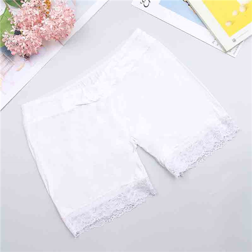 Bán Quần lót đùi ren cạp chéo Emum (trắng)