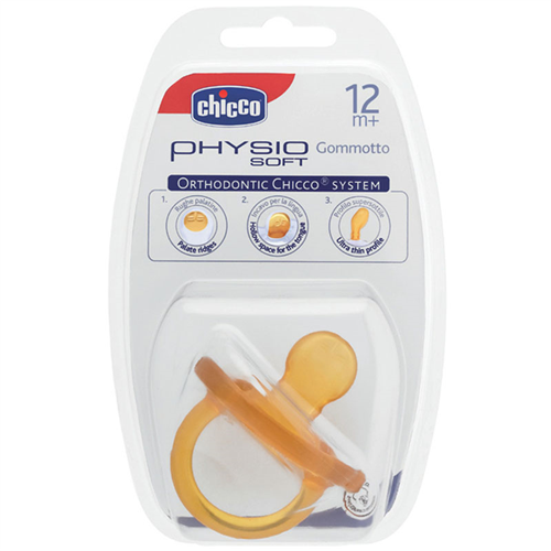 Bán Ty ngậm Chicco 71986 (cao su, 12M+)