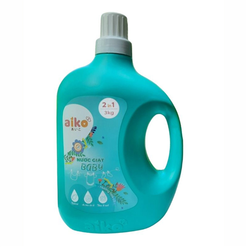Bán Nước giặt xả Aiko hương hoa cỏ 3L (xanh)