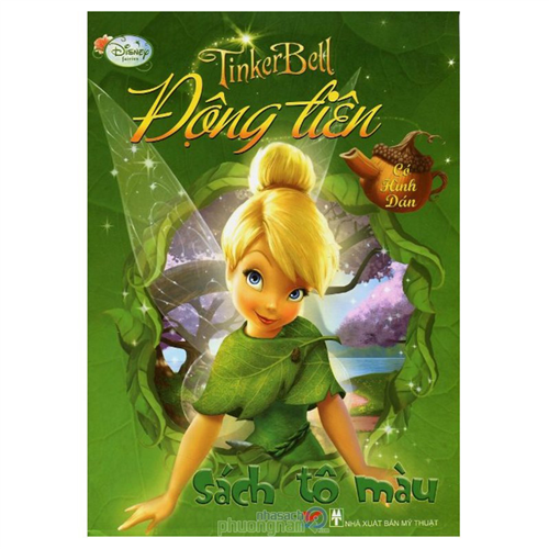 Bán Trọn bộ sách Tô màu có hình dán Tinker Bell 7 cuốn