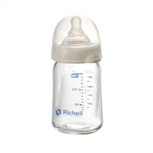 Bán Bình sữa alpha Richell siêu nhẹ 150ml (cổ rộng, thủy tinh)