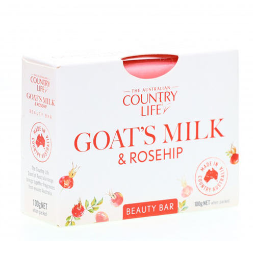Bán Xà bông Country Life Goats Milk & Rosehip 100g (hộp)