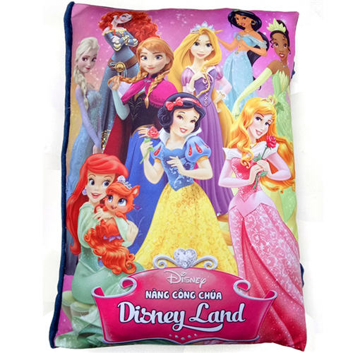Bán Sách vải kèm gối Pipo - Công chúa Disney