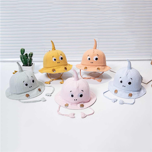 Bán Mũ vành tròn khủng long cho bé (6-24M)