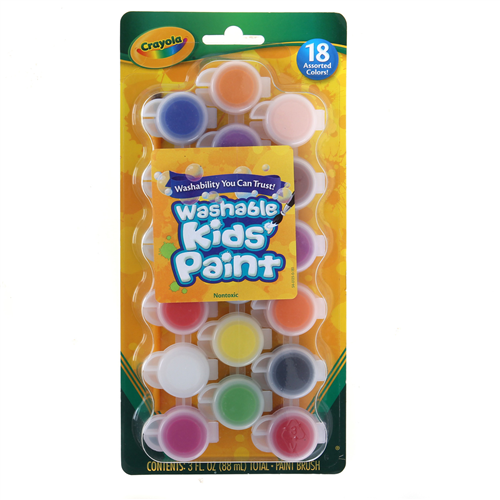Bán Bộ màu Crayola nước dạng vỉ 18 màu