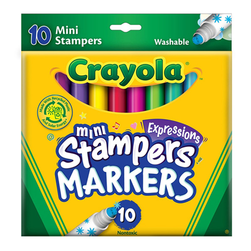 Bán Bút lông đầu hình tem dấu (tẩy rửa được) - Crayola 5881400003