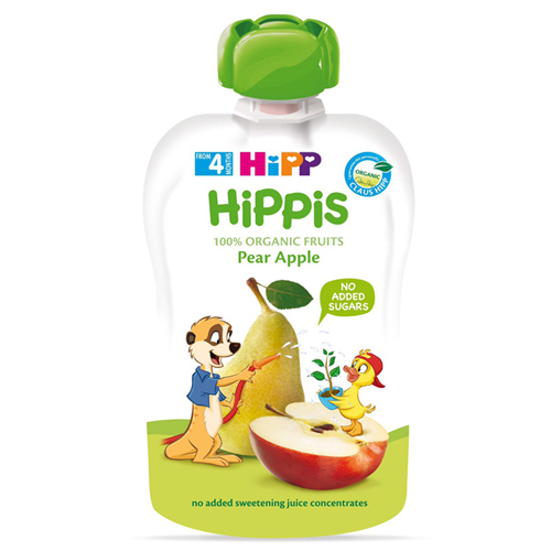 Bán Dinh dưỡng trái cây nghiền hữu cơ HiPPiS Organic (Lê, Táo) 8572